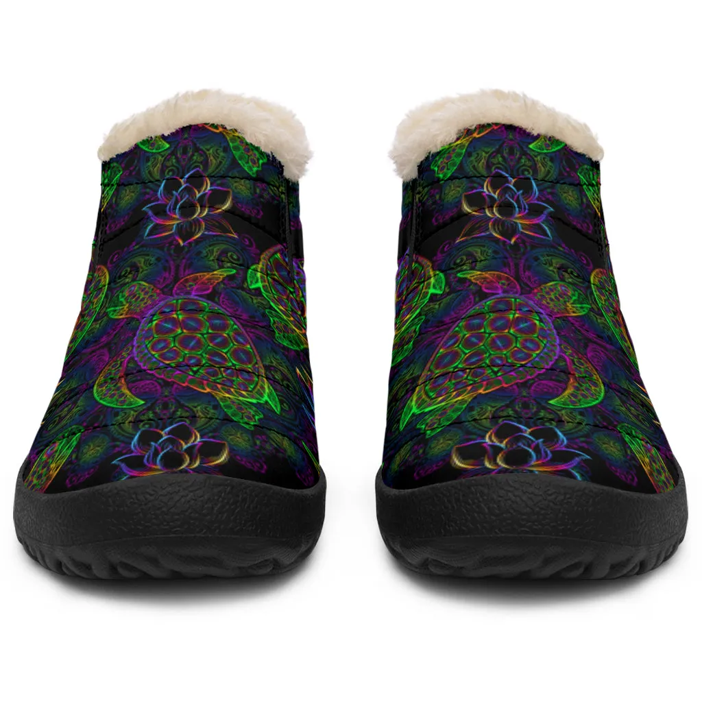 Sea Turtle Winter Shoes