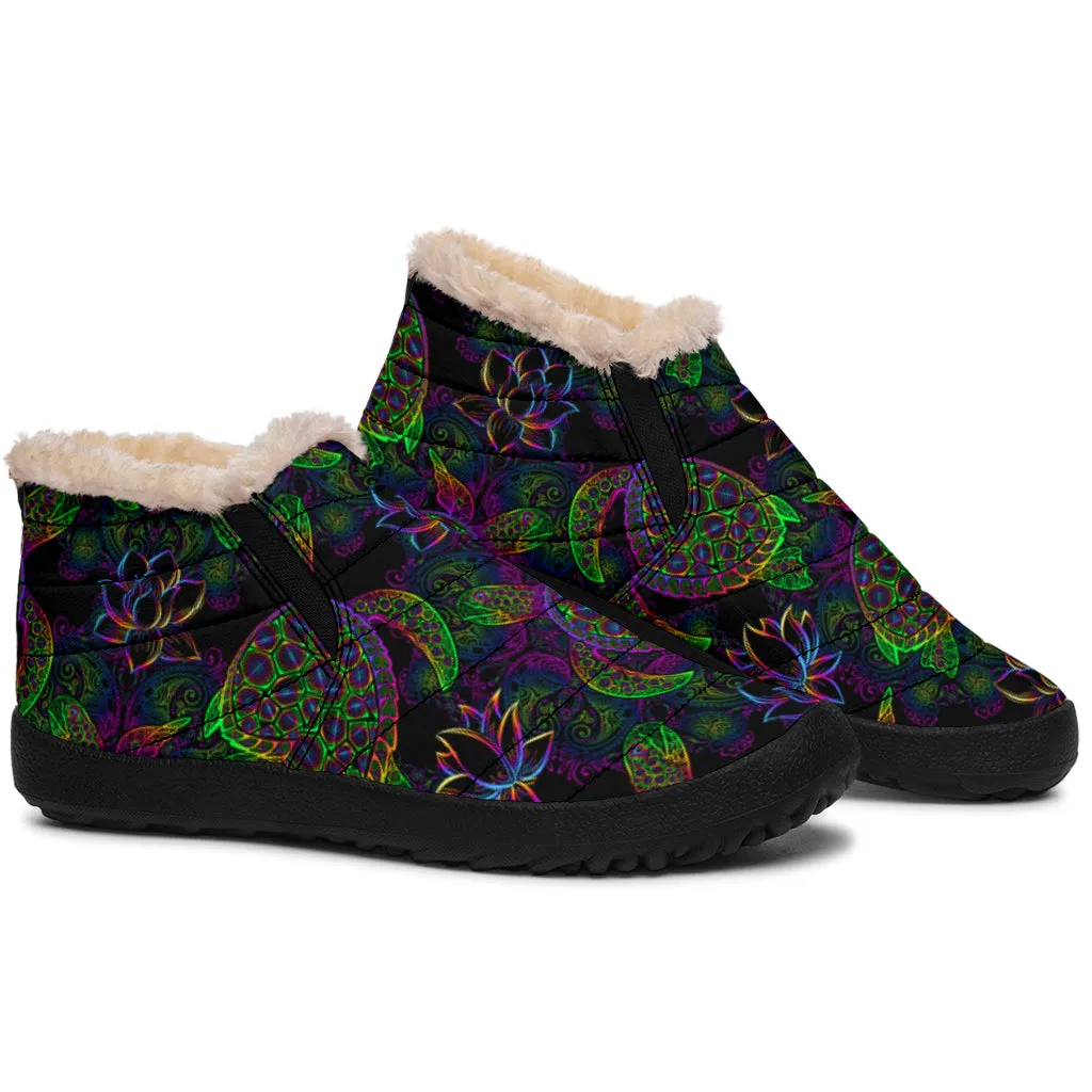 Sea Turtle Winter Shoes