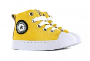 Shoesme Yellow Leather Hi-Tops