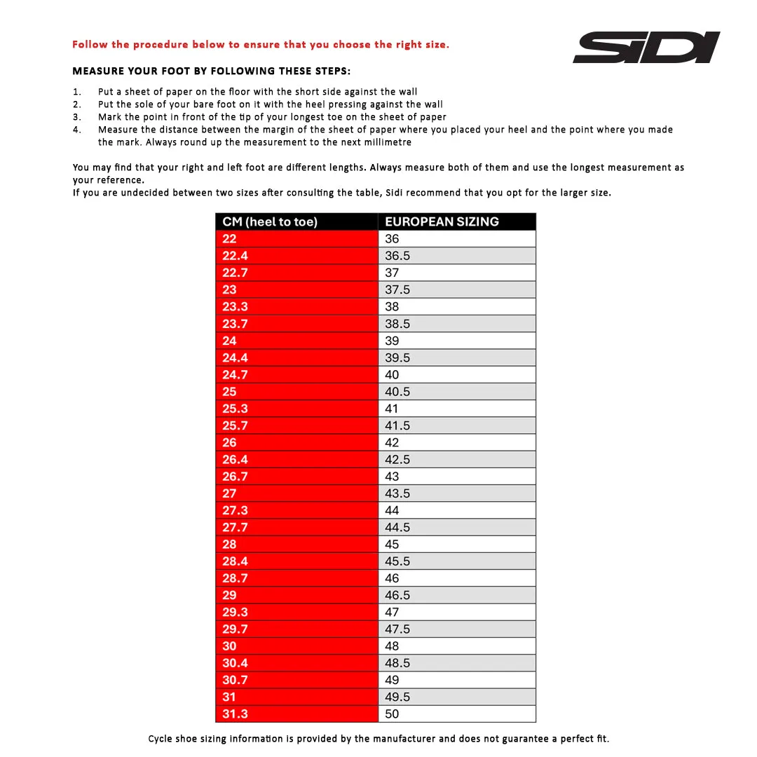 SIDI Genius 10 Road Shoes.