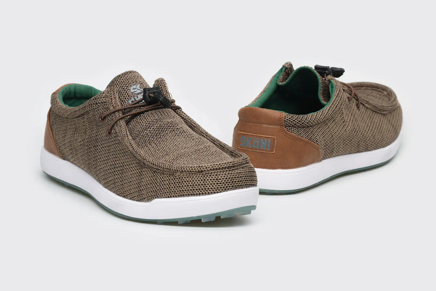 SKŌNI Men's Golf Shoe - Brown