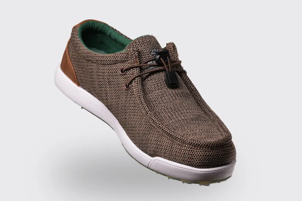 SKŌNI Men's Golf Shoe - Brown