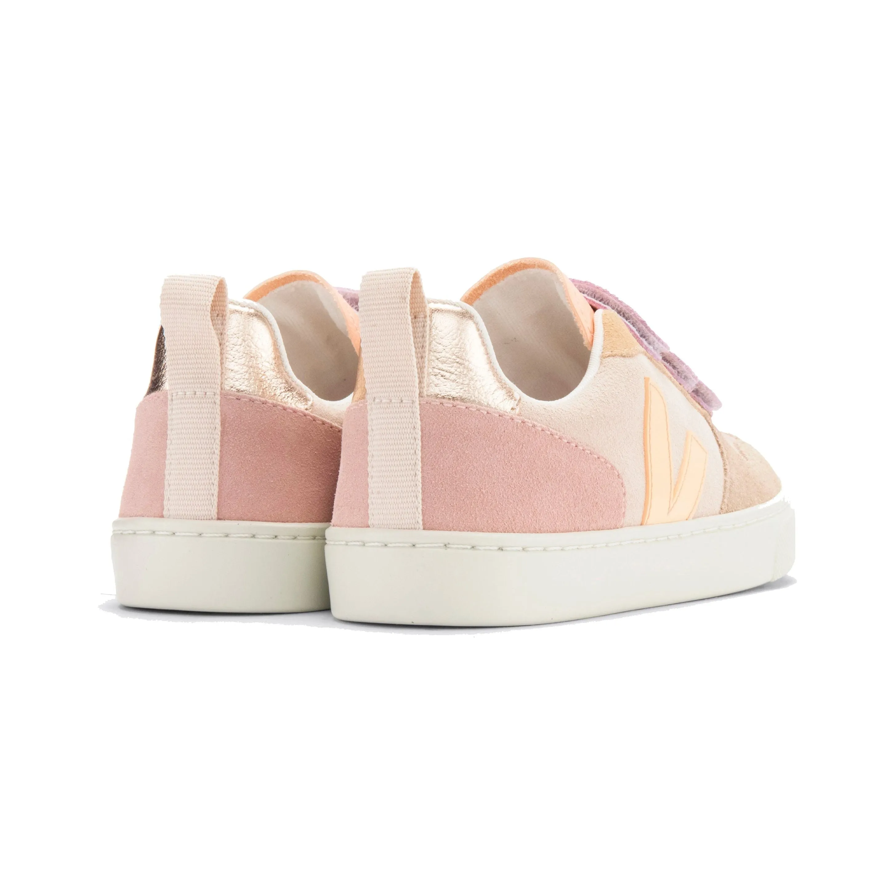 Small V-10 Suede Multico-Sable