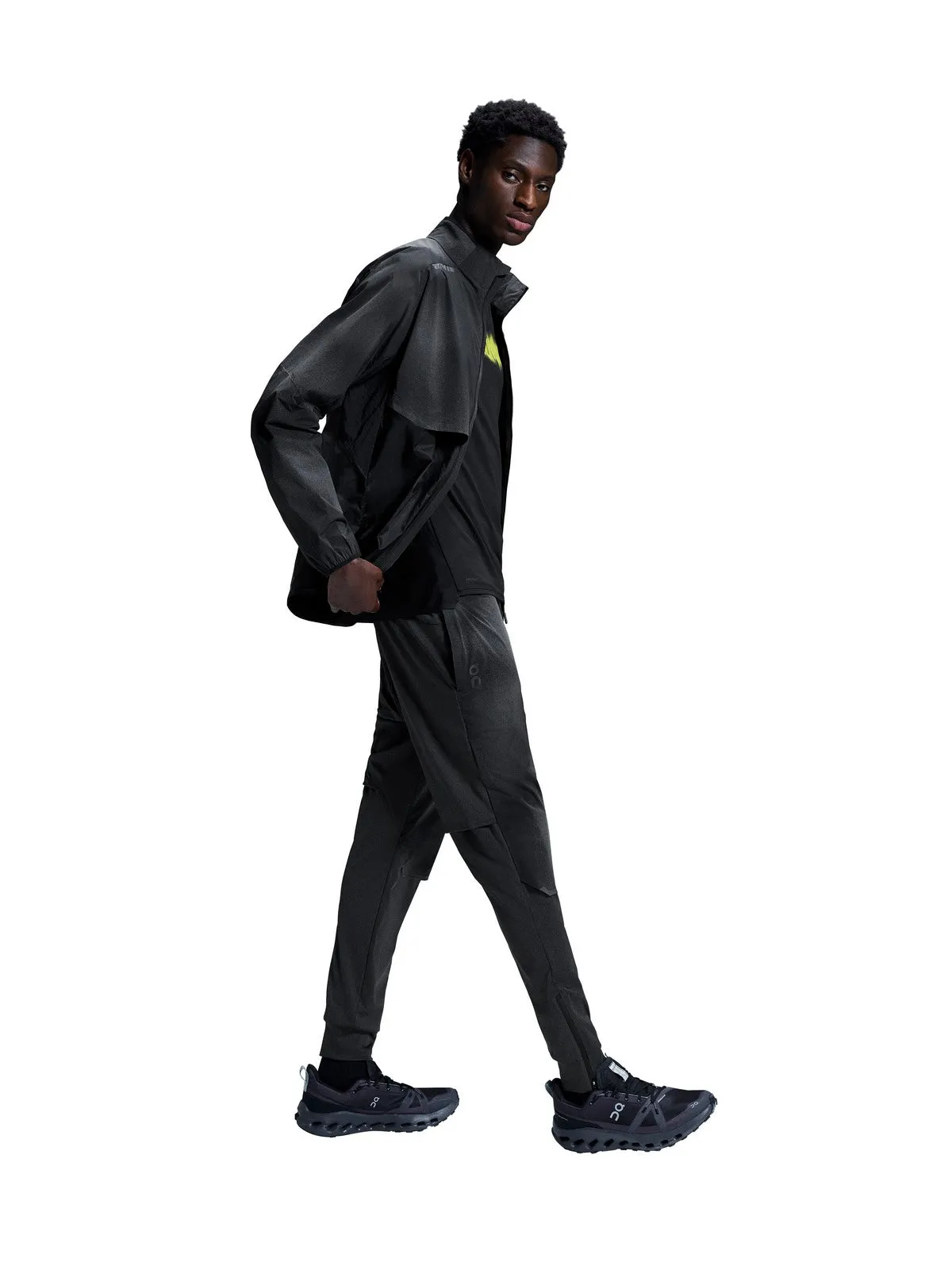 Spodnie męskie ON RUNNING Weather Pants Lumos czarny