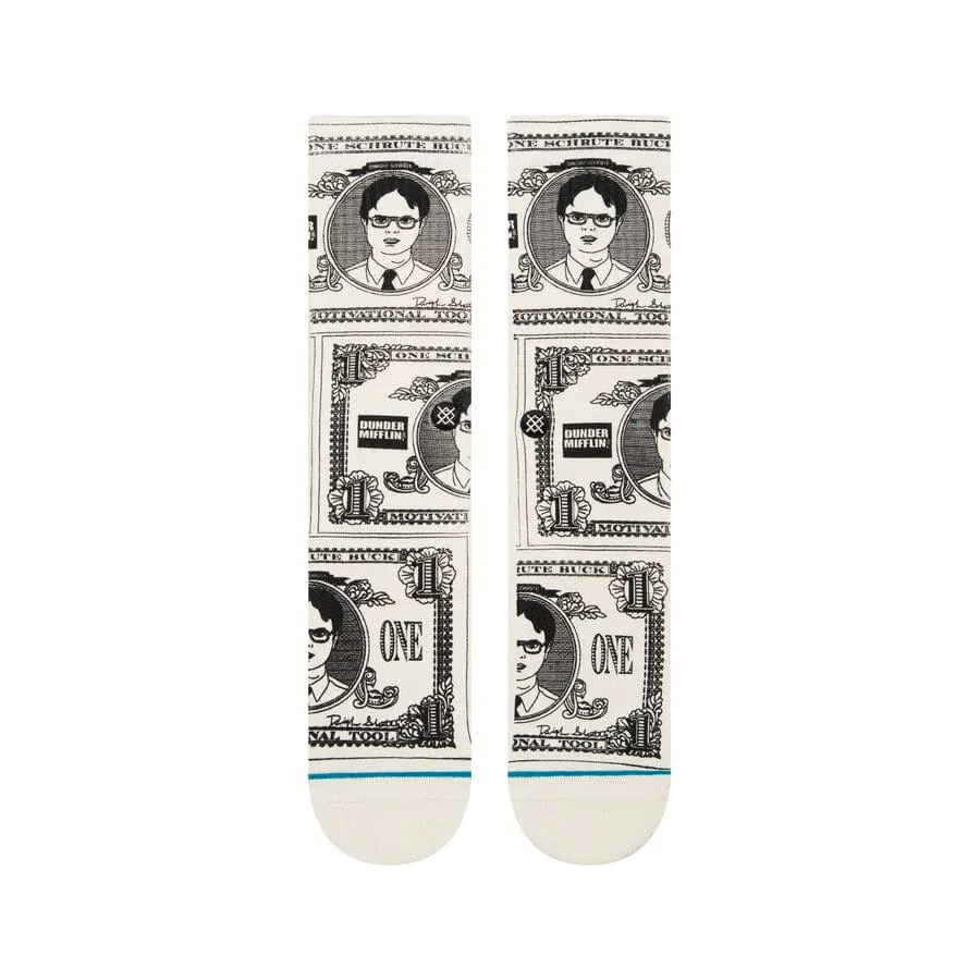 Stance Schrute Bucks Socks