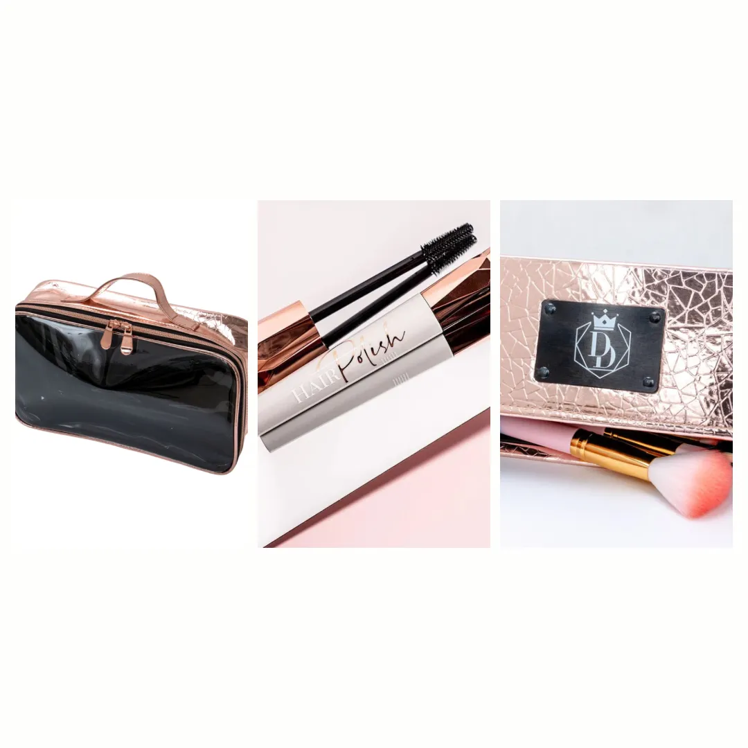 Stardom Bundle | DivaDolly Accessory Case, Brush Box and Hair Polish by DivaSquad
