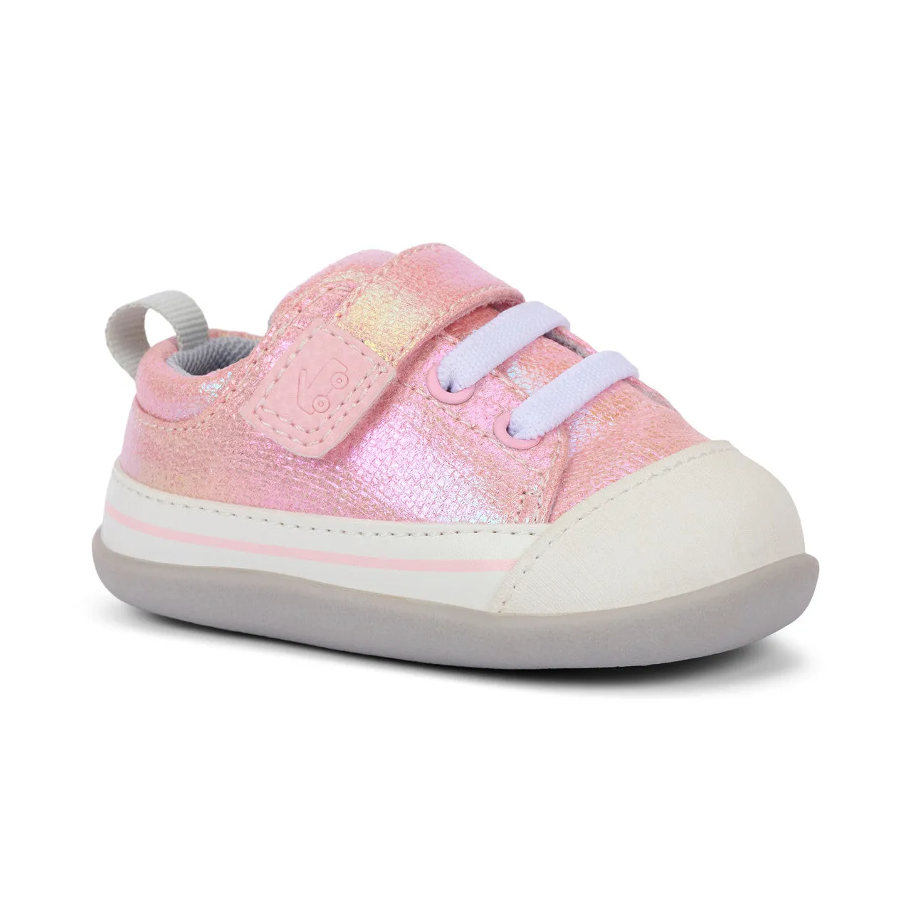 Stevie Mini Shoe | Pink Metallic