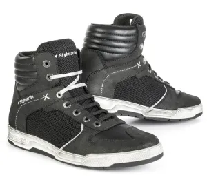 Stylmartin Atom Riding Shoes ~ STY113BW-46; Black, Size 46 (BLK46)