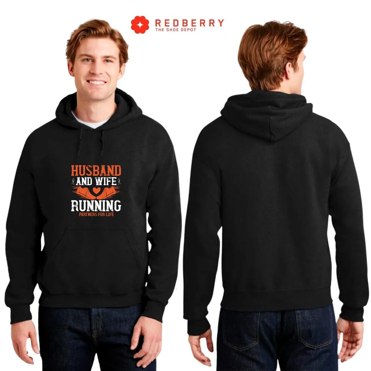 Sudadera Hombre  Hoodie Running Correr Maratón 010