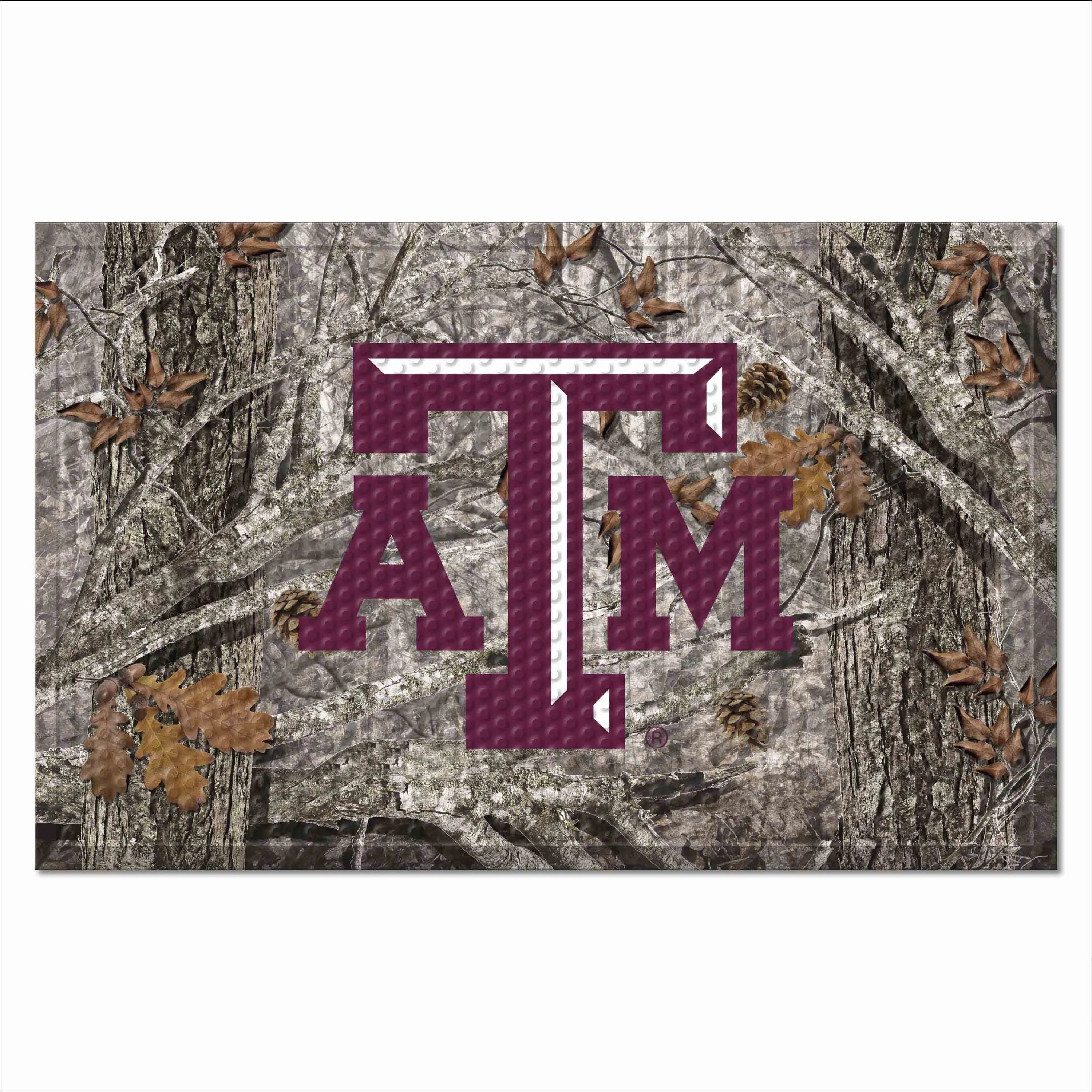 Texas A&M University Camo Scraper Mat