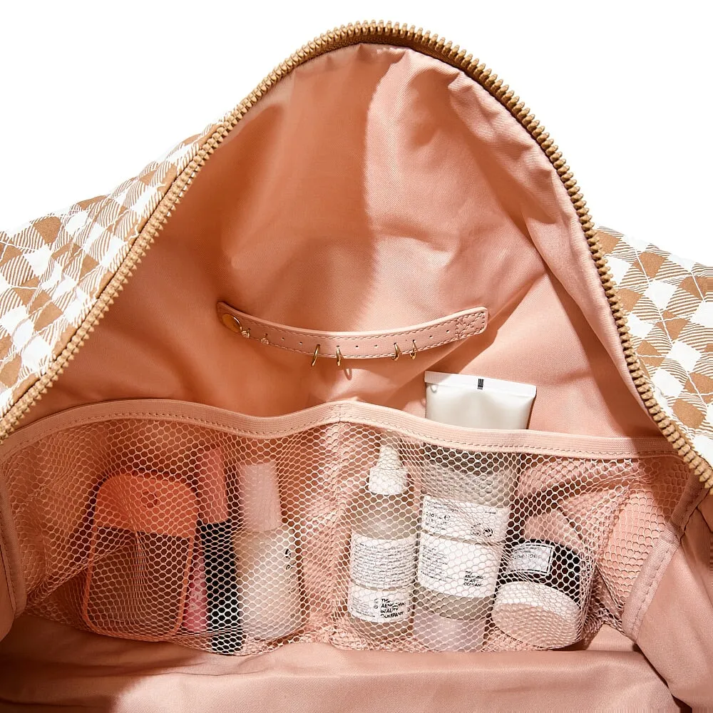 The Road Tripper Brown Gingham