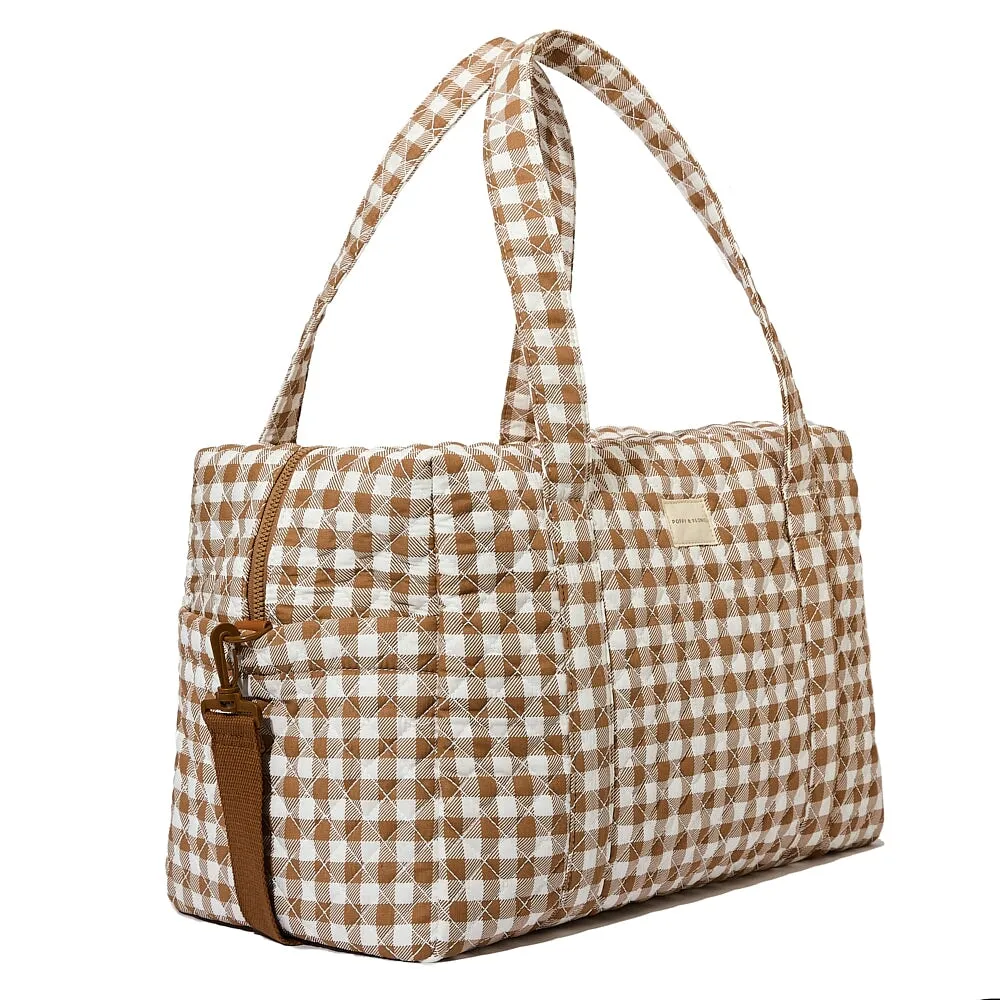 The Road Tripper Brown Gingham