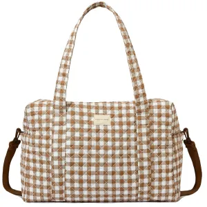 The Road Tripper Brown Gingham