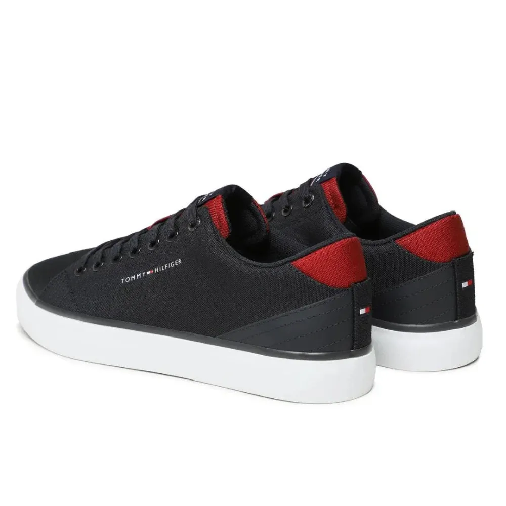 Tommy Hilfiger Th Hi Vulc Core Low Mesh Sneaker FM0FM04685-NVY