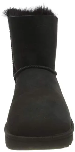 UGG Women's Mini Bailey Bow Ii Boot, Black, 8