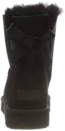 UGG Women's Mini Bailey Bow Ii Boot, Black, 8