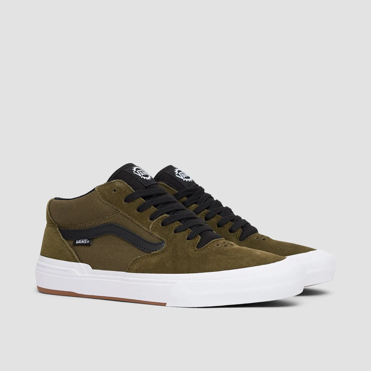 Vans BMX Style 114 Shoes - Dark Olive