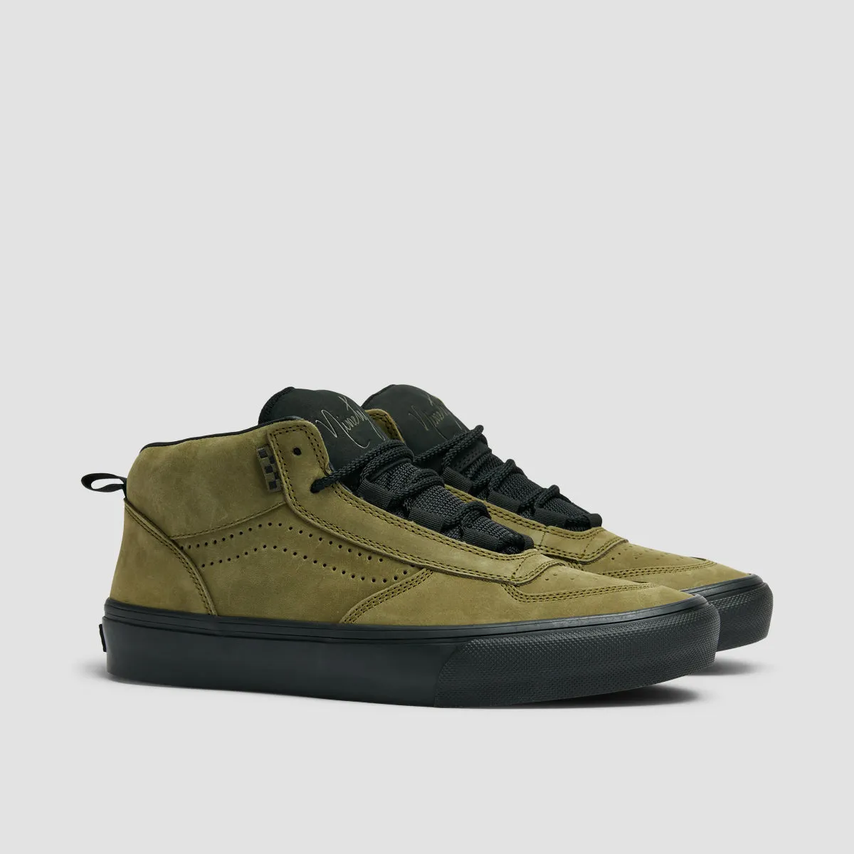 Vans Skate MC 96 VCU Mid Top Shoes - Dark Olive