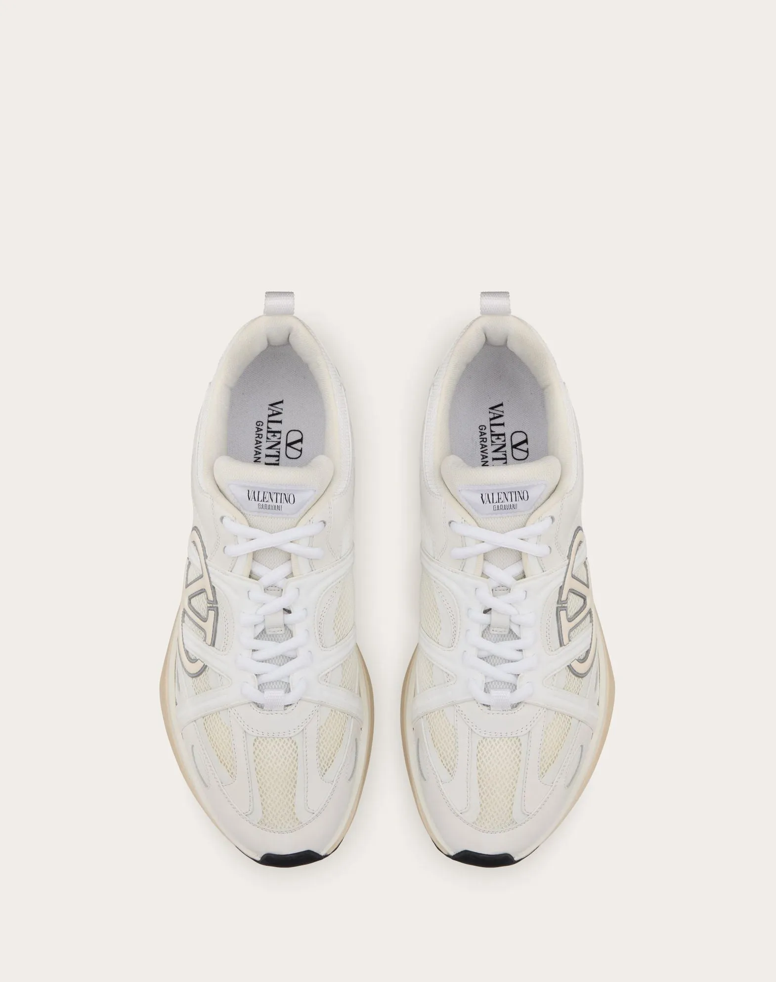 Vlogo Easyjog Low-Top Sneaker In Calfskin And Fabric