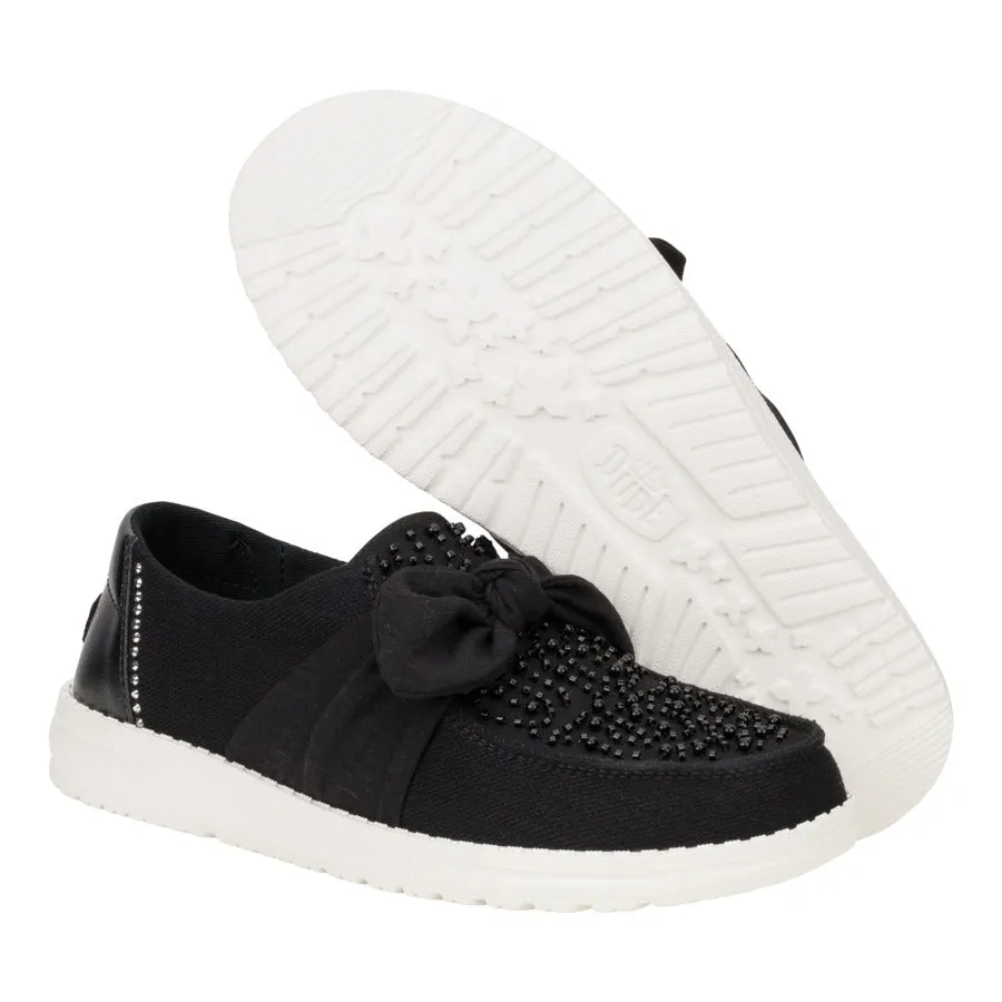 Wendy Bow Embellishment - Black