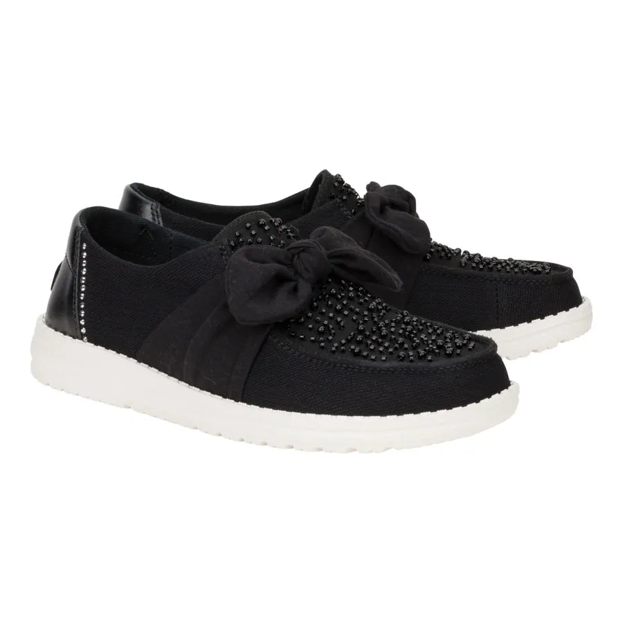 Wendy Bow Embellishment - Black