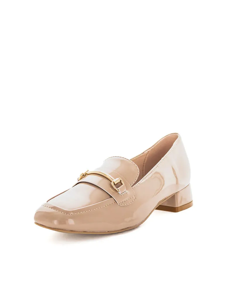 Wilde Shoes Serra Patent Low Heel Loafers