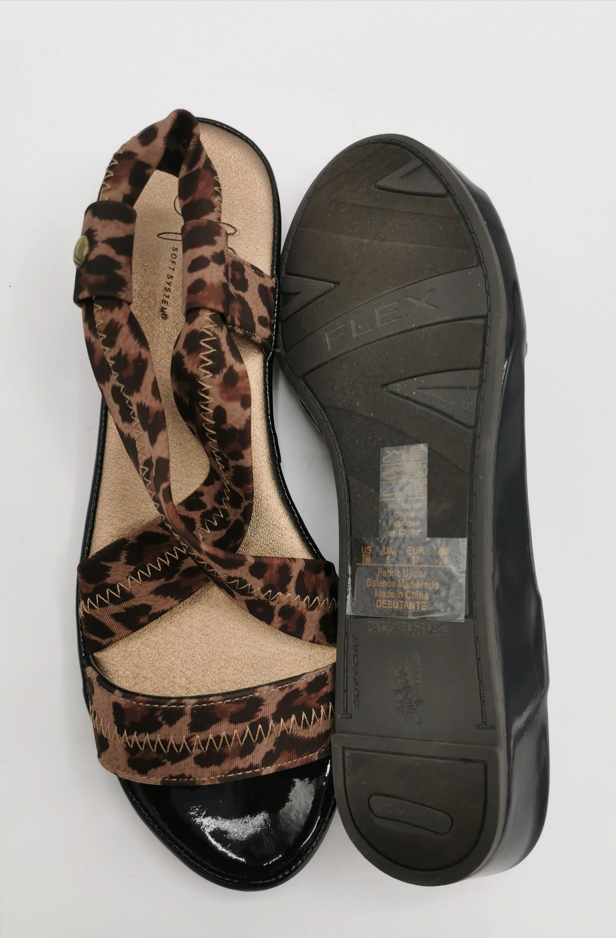 WOMENS SIZE 7M - LIFE STRIDE, Soft System Sandals NWOB B26