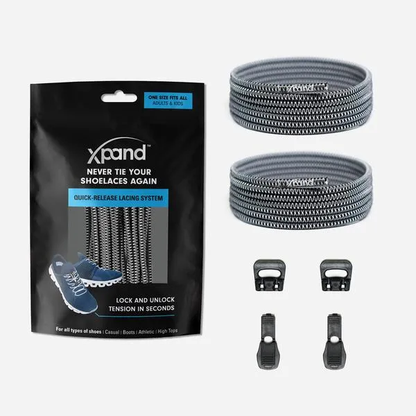 Xpand Laces Quick Release - Black