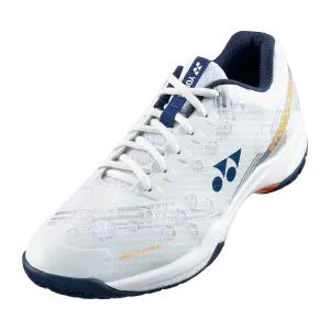 Yonex Power Cushion Strider Beat Badminton Shoe [White/Orange]