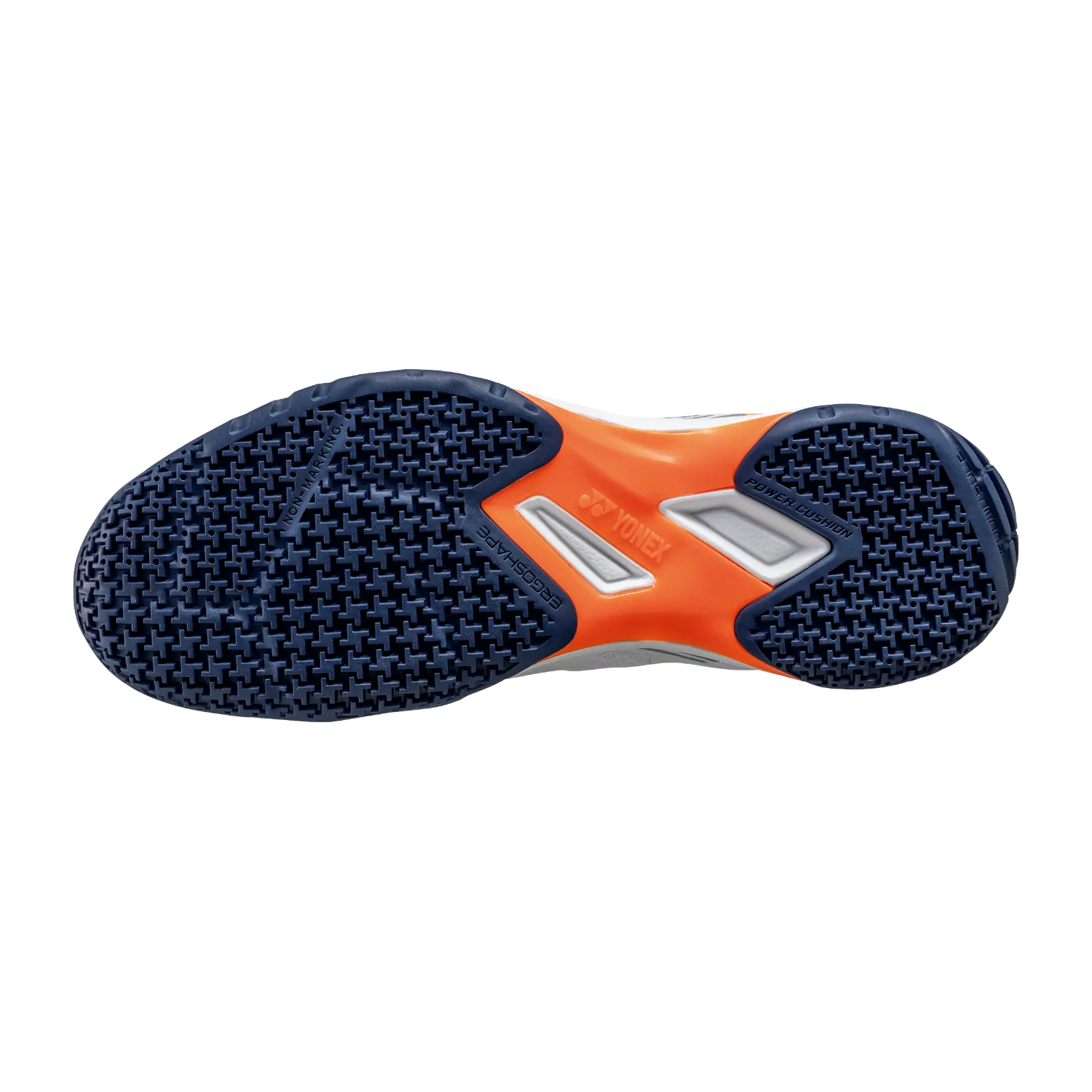 Yonex Power Cushion Strider Beat Badminton Shoe [White/Orange]